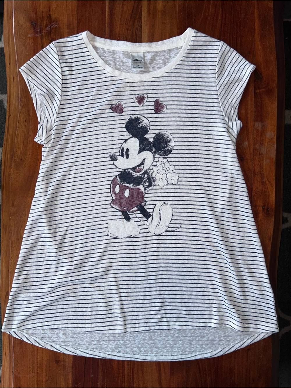 Disney Collection By LC Lauren Conrad Mickey Mouse Graphic T-shirt XS